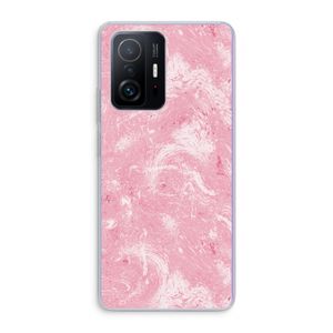Abstract Painting Pink: Xiaomi 11T Pro Transparant Hoesje