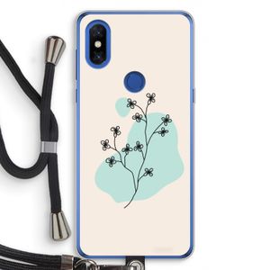 Love your petals: Xiaomi Mi Mix 3 Transparant Hoesje met koord