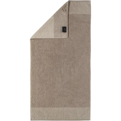 Cawö Cawo Two-Tone Handdoek Zand 50x100