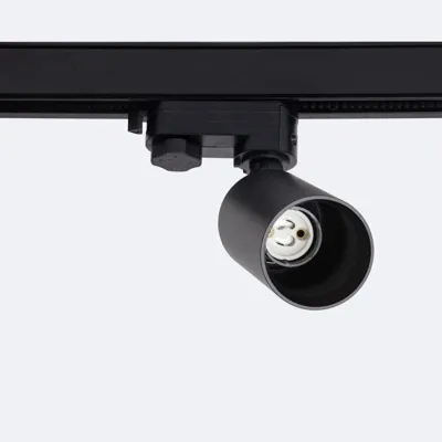 Railspot 3-fase zwart / wit GU10 fitting