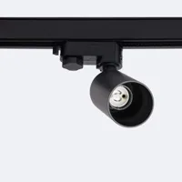 Railspot 3-fase zwart / wit GU10 fitting