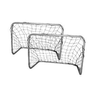 Set van 2 voetbaldoeltjes 77 x 56 x 45 cm   -