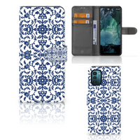 Nokia G11 | G21 Hoesje Flower Blue