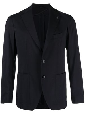 Tagliatore blazer en laine vierge mélangée - Bleu
