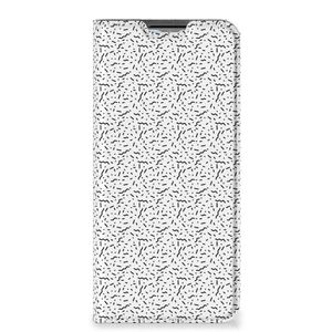 OPPO A54s | A16 | A16s Hoesje met Magneet Stripes Dots