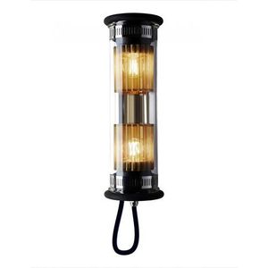 DCW Editions In The Tube 100-350 Wandlamp - Goud - Gouden mesh - Zwarte stop