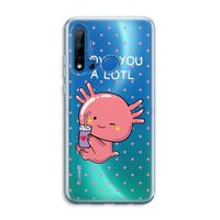 Love You A Lotl: Huawei P20 Lite (2019) Transparant Hoesje Love You A Lotl: Huawei P20 Lite (2019) Transparant Hoesje