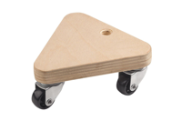 Metafranc meubelroller 134x134x134 sh/pp w - wu0822140