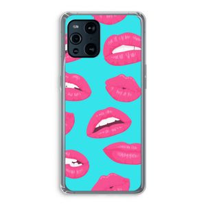 Bite my lip: Oppo Find X3 Pro Transparant Hoesje