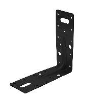 GB hoekanker met ril 150x150/60x2.5 epoxy zwart etiket | 50 stuks - GB072291 GB hoekanker met ril 150x150/60x2.5 epoxy zwart etiket | 50 stuks - GB072291