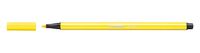 STABILO Pen 68, premium viltstift, citroen geel, per stuk - thumbnail