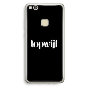 Topwijf Zwart: Huawei Ascend P10 Lite Transparant Hoesje