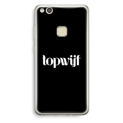 Topwijf Zwart: Huawei Ascend P10 Lite Transparant Hoesje