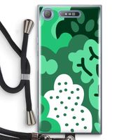 Bushes: Sony Xperia XZ1 Transparant Hoesje met koord