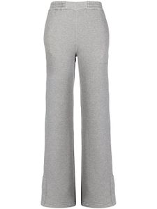 Off-White pantalon de jogging Diag à coupe évasée - Gris