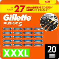 Gillette Fusion5 Scheermesjes 20 stuks - Voordeelpack