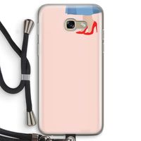 High heels: Samsung Galaxy A5 (2017) Transparant Hoesje met koord