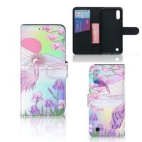 Samsung Galaxy M10 | Telefoonhoesje | Met pasjeshouder | Bird