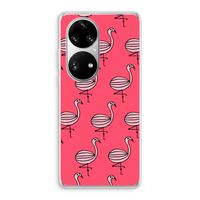 Flamingo: Huawei P50 Pro Transparant Hoesje