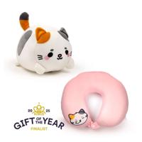 Swapseazzz Adoramals Kat 2-in-1 Pluche Reiskussen