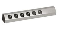 923.008  - Socket outlet strip stainless steel 923.008