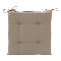 Hespiride Stoelkussen Altea - 40 x 40 cm - lichtbruin - polyester - tuinkussen