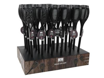 Svenska Living Tuinfakkel led solar vlam 50cm