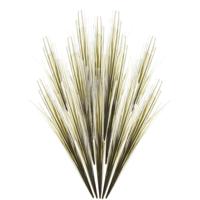 Kunstplant - 12x - Gras sprieten takken - 58 cm - Groen - Losse Kunsttak - siergrassen