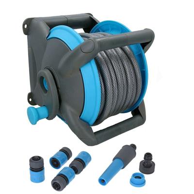 Complete tuinslang set - met verbindingsstukken en sproeikop - Tuinier/tuinslang benodigdheden