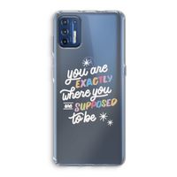 Right Place: Motorola Moto G9 Plus Transparant Hoesje