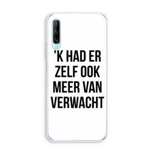 Meer verwacht: Huawei P Smart Pro Transparant Hoesje