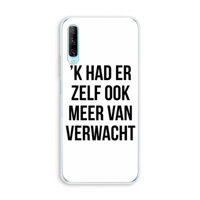 Meer verwacht: Huawei P Smart Pro Transparant Hoesje