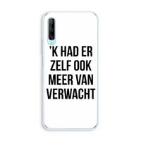 Meer verwacht: Huawei P Smart Pro Transparant Hoesje Meer verwacht: Huawei P Smart Pro Transparant Hoesje