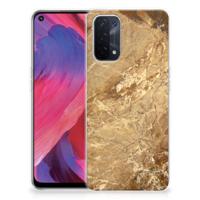 OPPO A93 5G | TPU | Siliconen hoesje | Marmer Creme