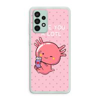 Love You A Lotl: Samsung Galaxy A52s 5G Transparant Hoesje