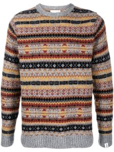 Mackintosh pull Impulse en maille fairisle - Gris