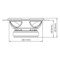 JBL Club 4020 autospeaker 2-weg 90 W Rond 1 stuk(s) - thumbnail