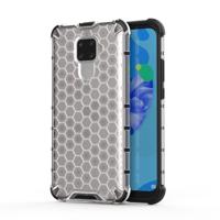 Voor Huawei Nova 5i Pro honingraat schokbestendige PC + TPU beschermhoes (grijs)