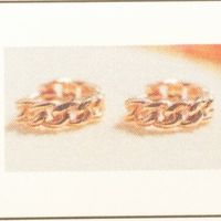 TFT Klapoorringen Schakelmotief Zilver Gerhodineerd 3 mm x 10 mm