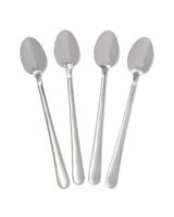 HEMA Lange lepels 19cm Sydney - 4 stuks (zilver)