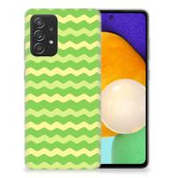 Samsung Galaxy A52 (5G/4G) | TPU bumper | Waves Green