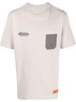 Heron Preston t-shirt à logo imprimé - Gris