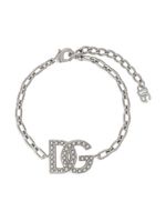 Dolce & Gabbana bracelet en chaîne à logo DG - Argent