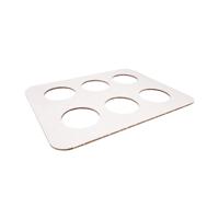 Bierglasplateau Karton 6 Gaats (150 stuks)