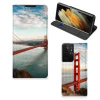 Samsung Galaxy S21 Ultra | Book Cover | Golden Gate Bridge