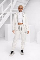 Nike Tech Fleece Trainingspak Dames Wit - Maat XL - Kleur: Wit | Soccerfanshop