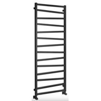 Designradiator Sapho Zig Recht 60x157,2 cm 709W Mat Zwart Sapho