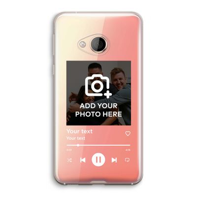 Music Player: HTC U Play Transparant Hoesje