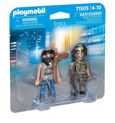 Playmobil® Duopack 71505 politie-eenheid & bandiet met accessoires