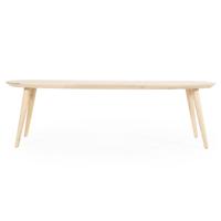 Eleonora Deens Ovale Eettafel 'Elijah' Eiken, 300 x 100cm, kleur Naturel